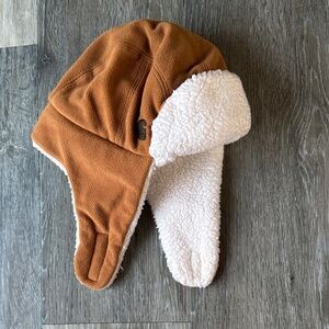 Carhartt Brown and Cream Kids Hat